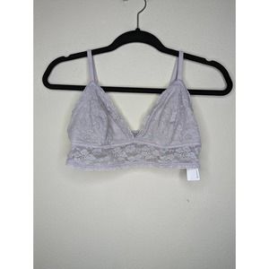 Gap Lavender Lace Bralette Medium